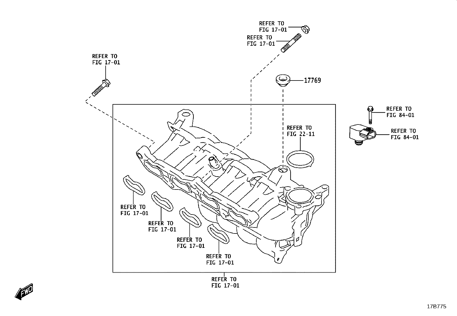 52811-WC004 DUCT, COOL AIR INTAKE, NO.1 product image