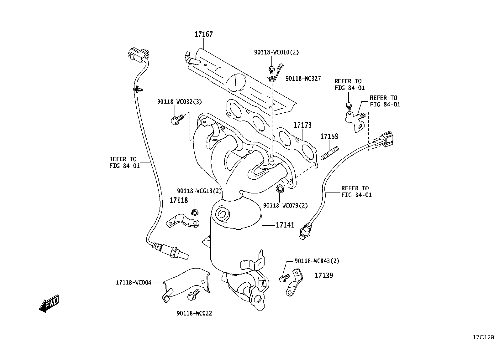17120-WC004 MANIFOLD, INTAKE product image