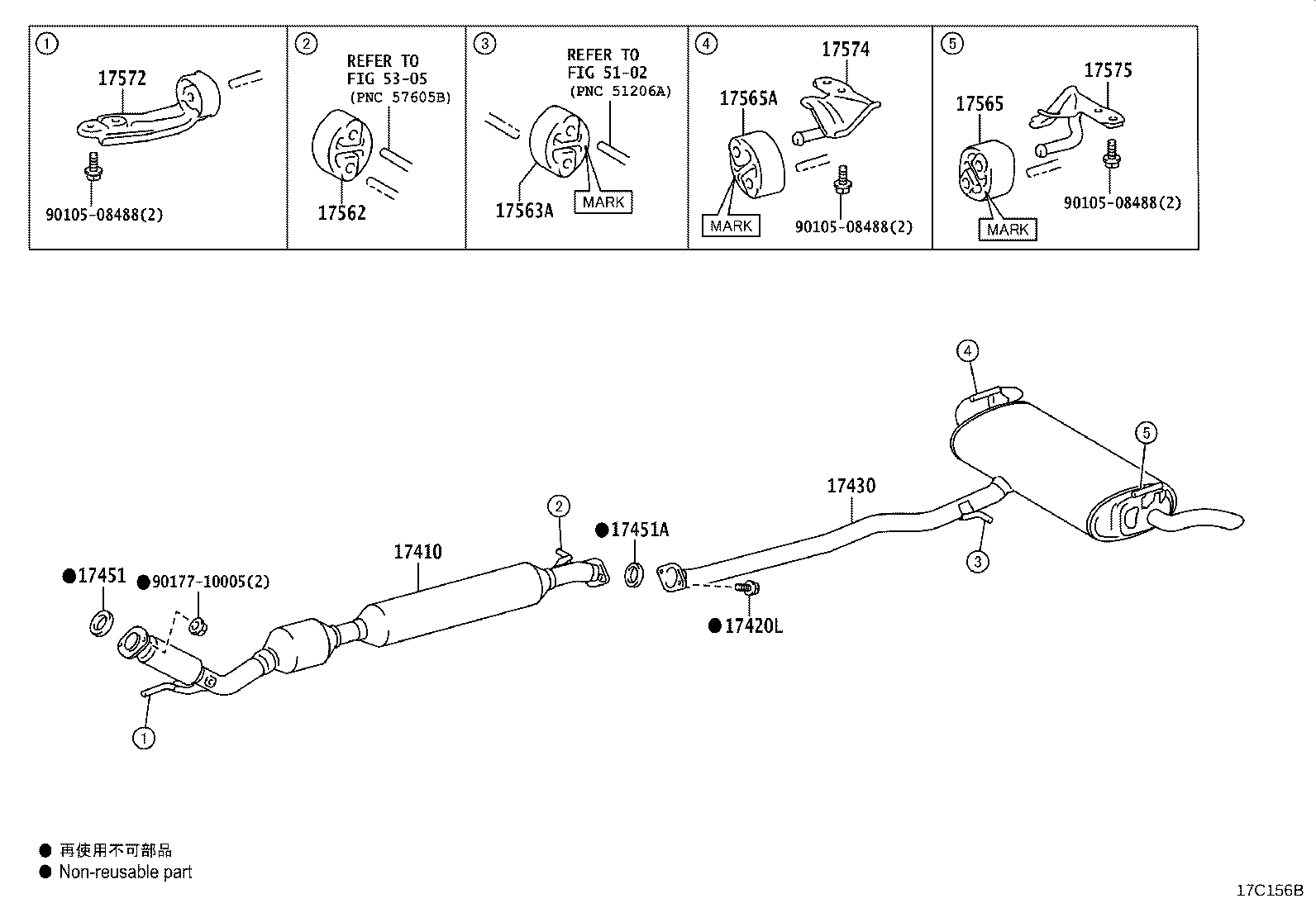 17430-25271 PIPE ASSY, EXHAUST, TAIL product image