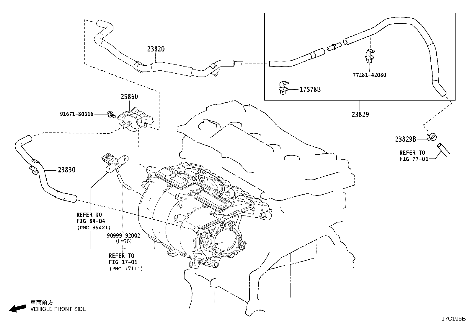 23826-25440 HOSE, FUEL VAPOR FEED product image