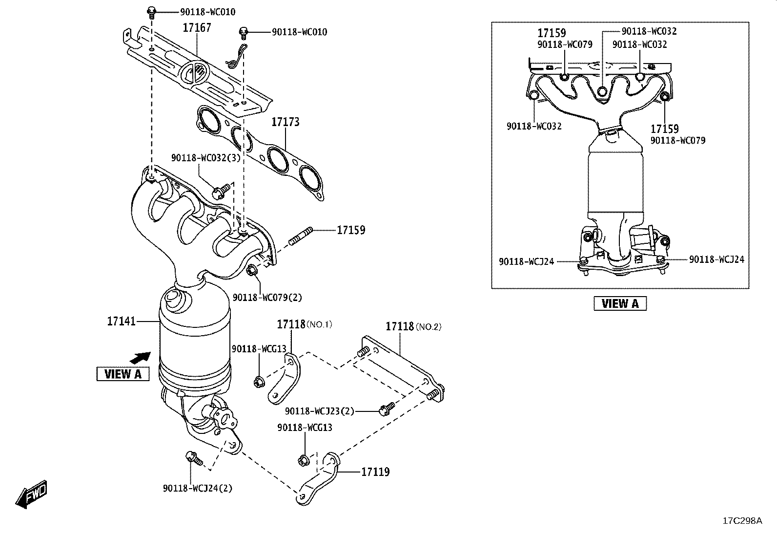 17101-F3050 MANIFOLD, INTAKE product image