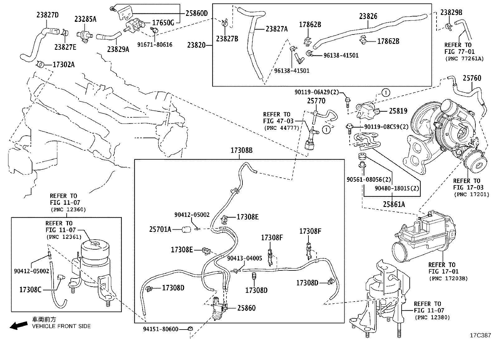 23826-25440 HOSE, FUEL VAPOR FEED product image