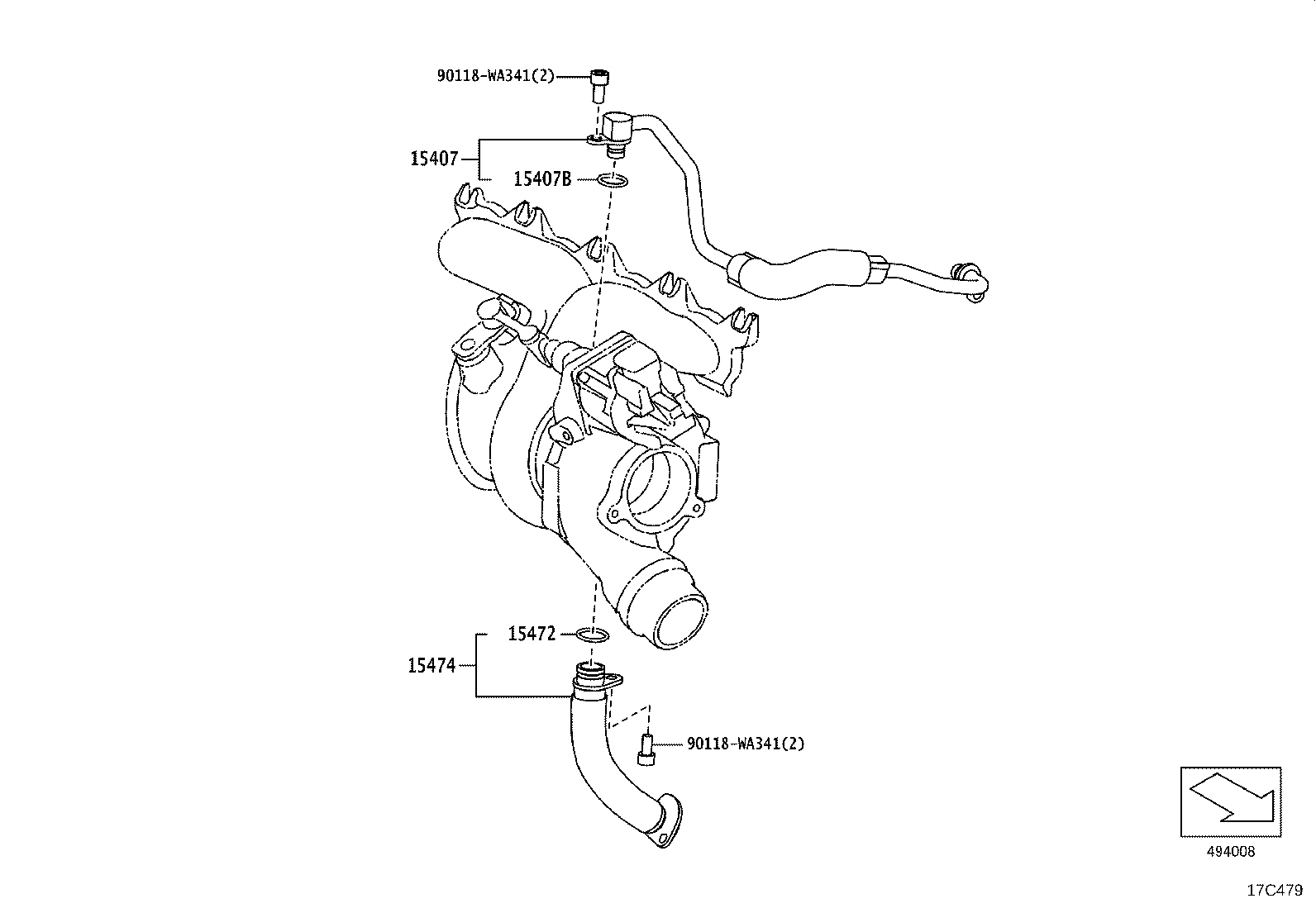 17167-WAA06 INSULATOR, EXHAUST MANIFOLD HEAT, NO.1 product image