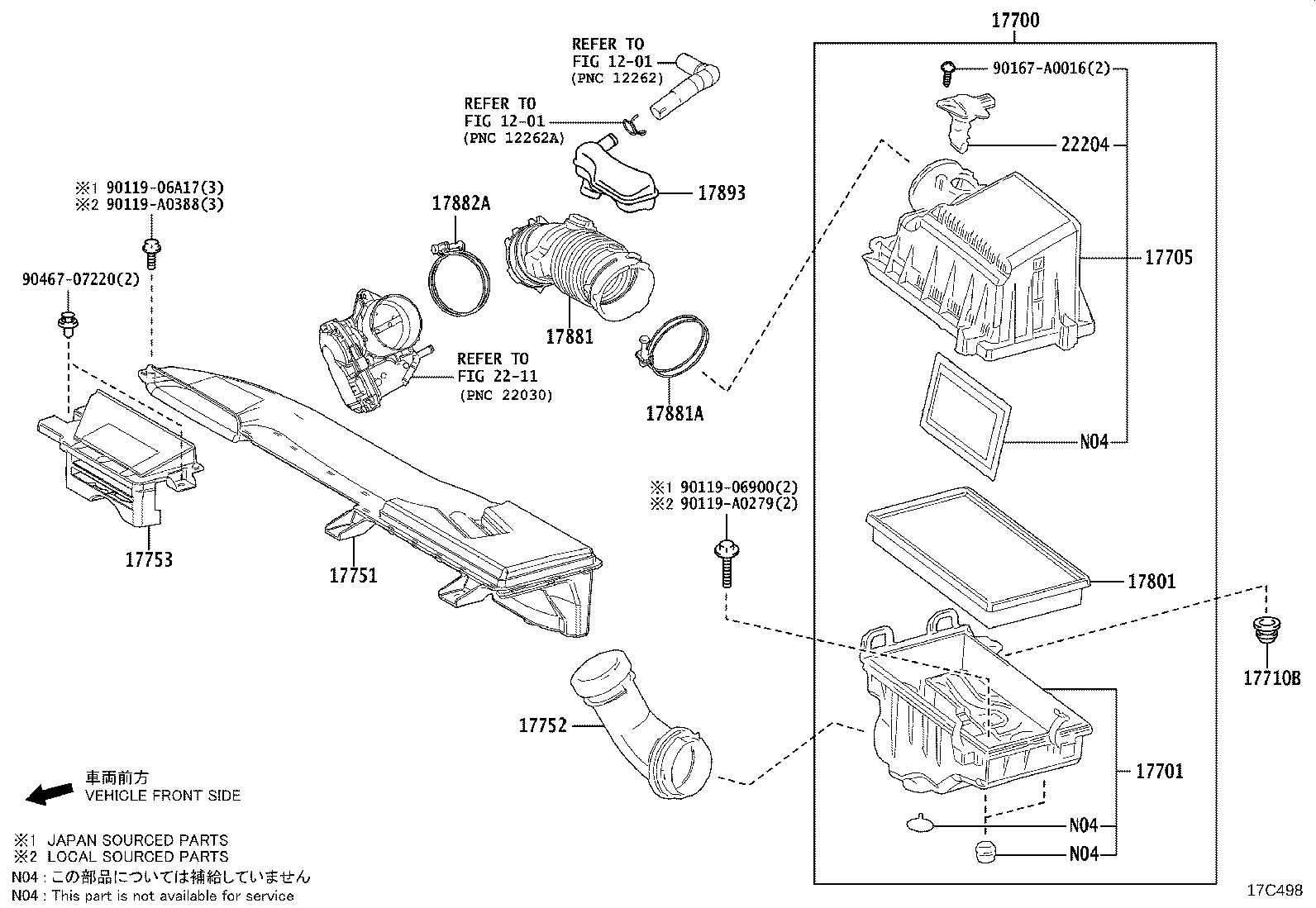 17705-F2010 CAP SUB-ASSY, AIR CLEANER product image