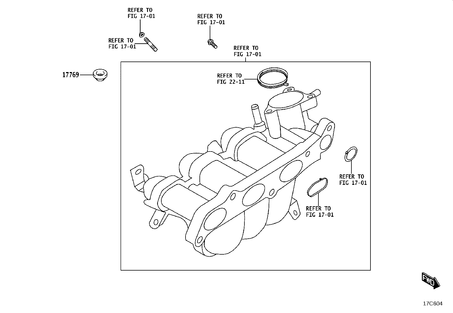 17700-WC008 CLEANER ASSY, AIR product image