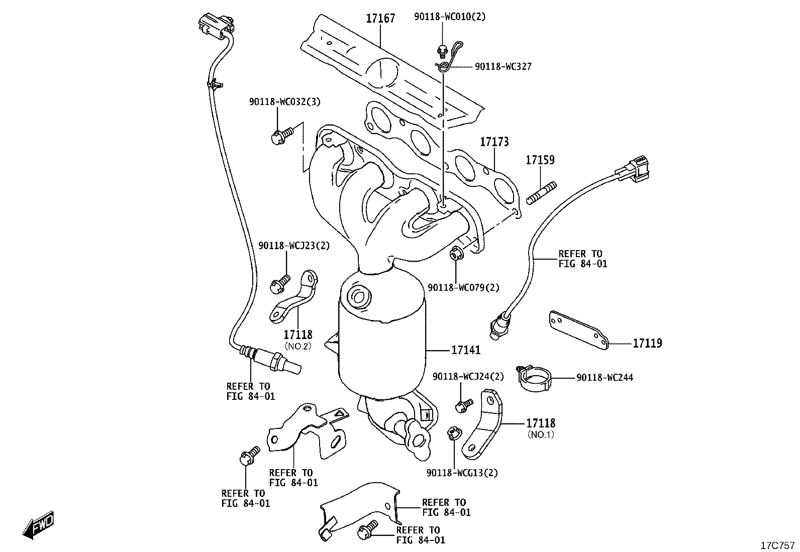 17120-WC011 MANIFOLD, INTAKE product image