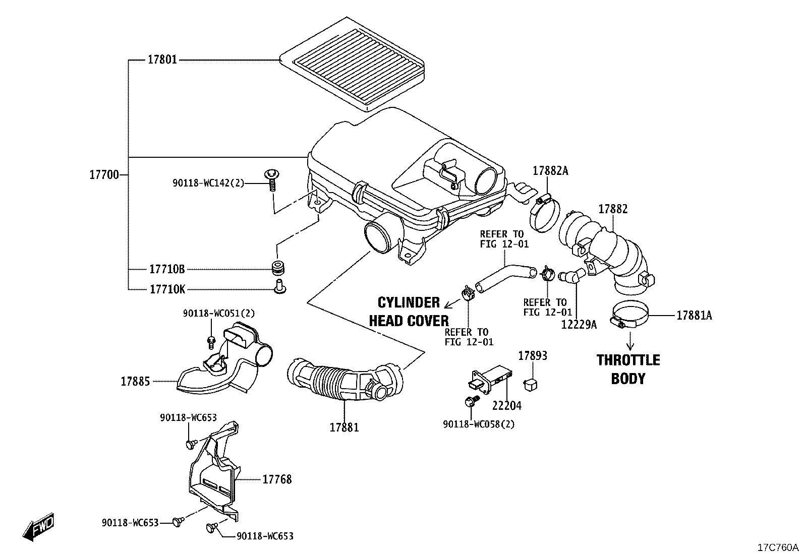 90118-WCT23 COLLAR(FOR AIR CLEANER) product image