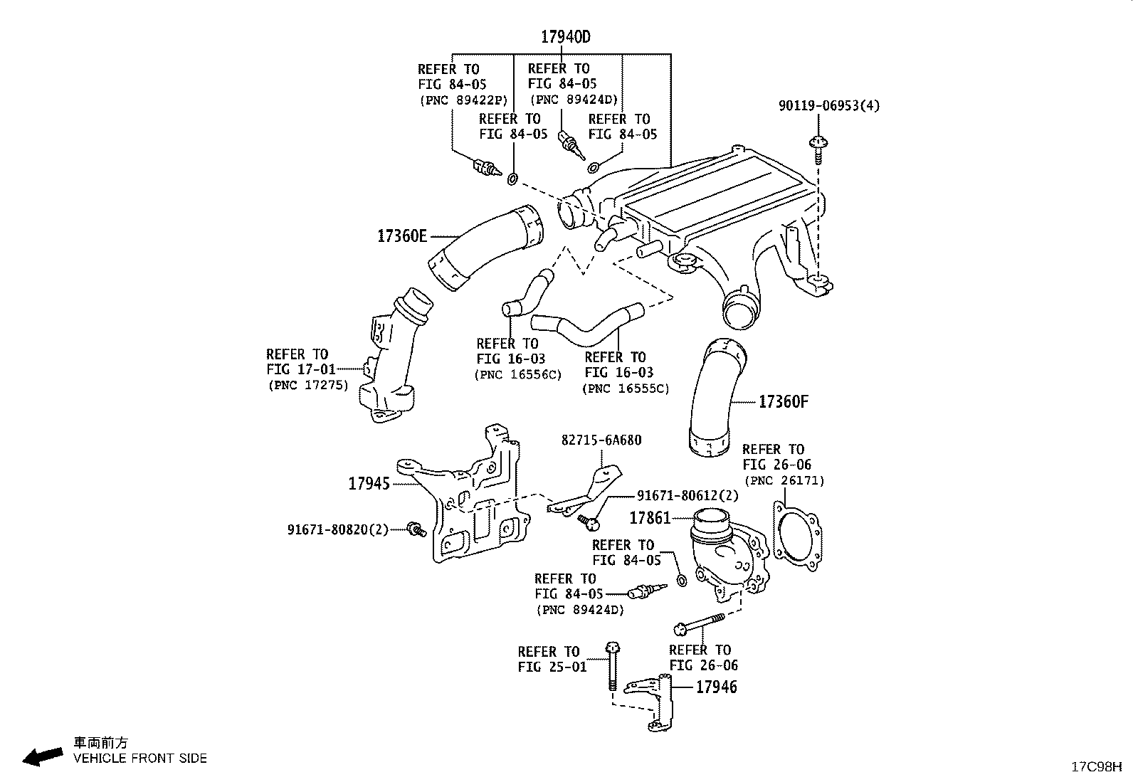 17705-31450 CAP SUB-ASSY, AIR CLEANER product image