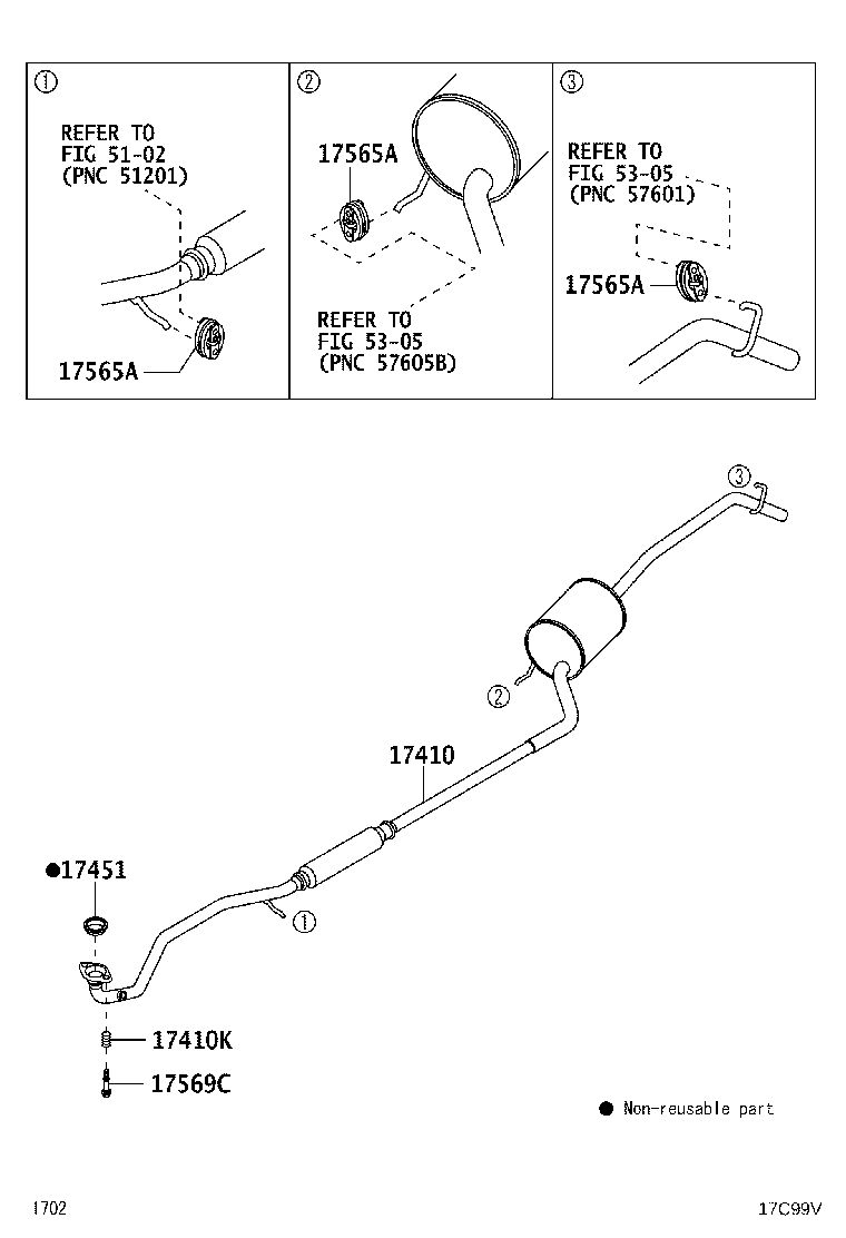 17152-BZ010 SPRING, EXHAUST PIPE product image