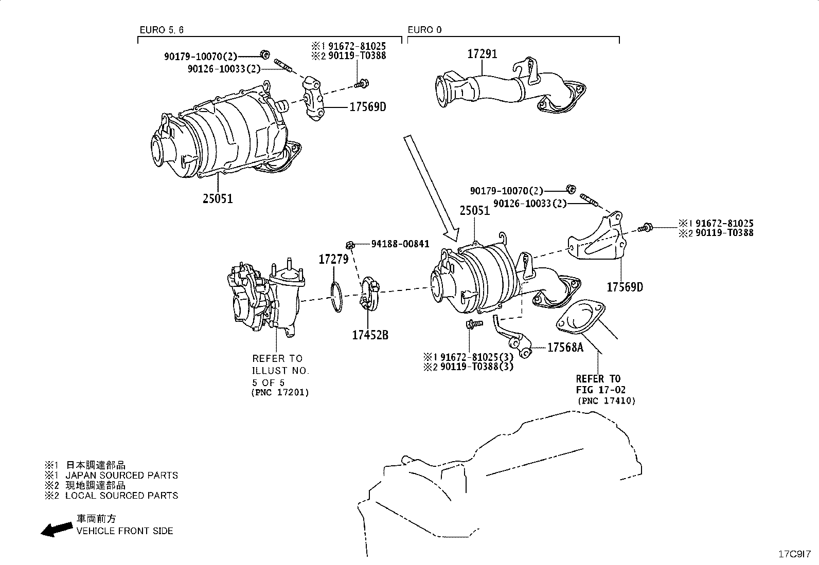 17173-31040 GASKET, EXHAUST MANIFOLD TO HEAD product image