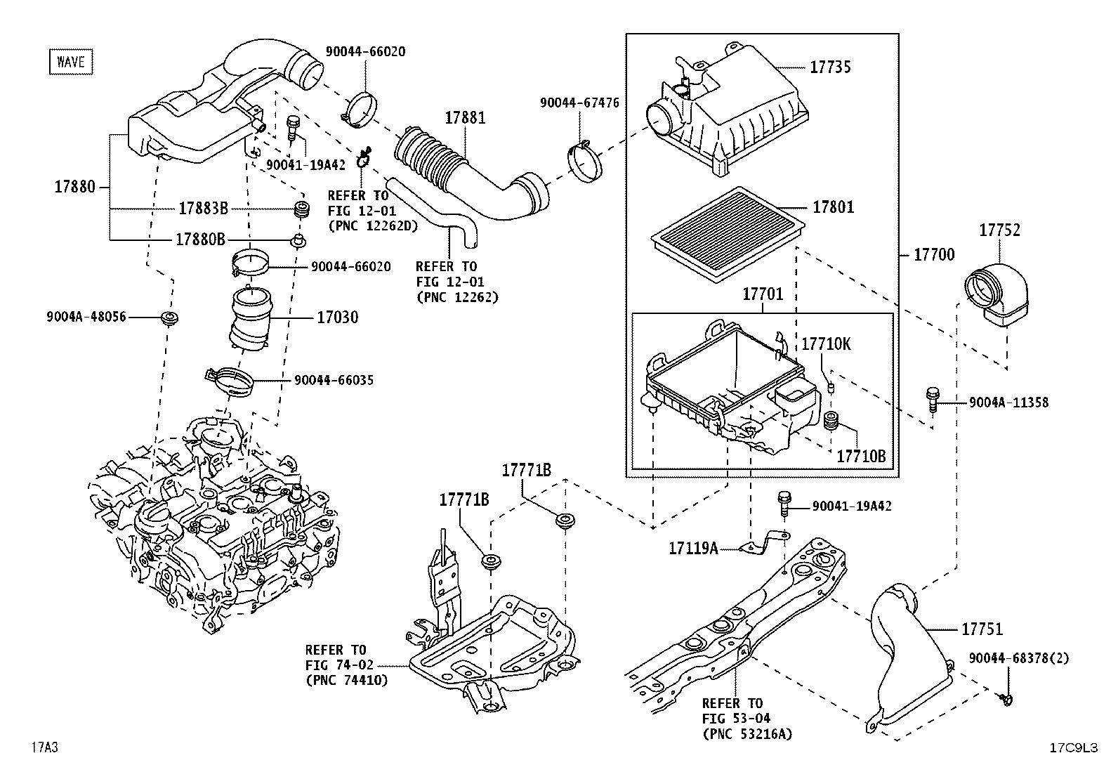 90044-66030 CLIP(FOR HOSE, NO.2) product image
