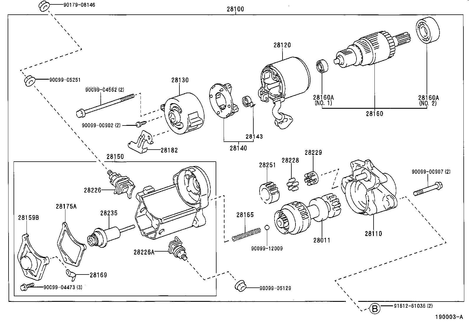 28150-74250 SWITCH ASSY, MAGNET STARTER product image