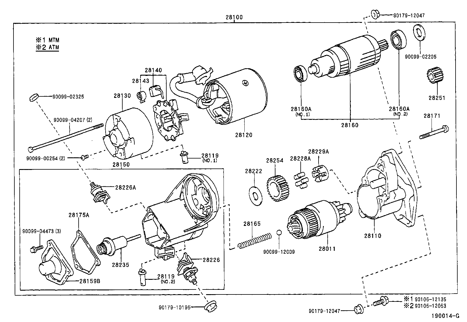 28110-67090 HOUSING ASSY, STARTER DRIVE product image
