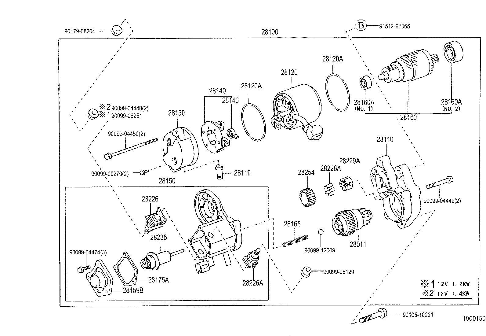 28110-67090 HOUSING ASSY, STARTER DRIVE product image