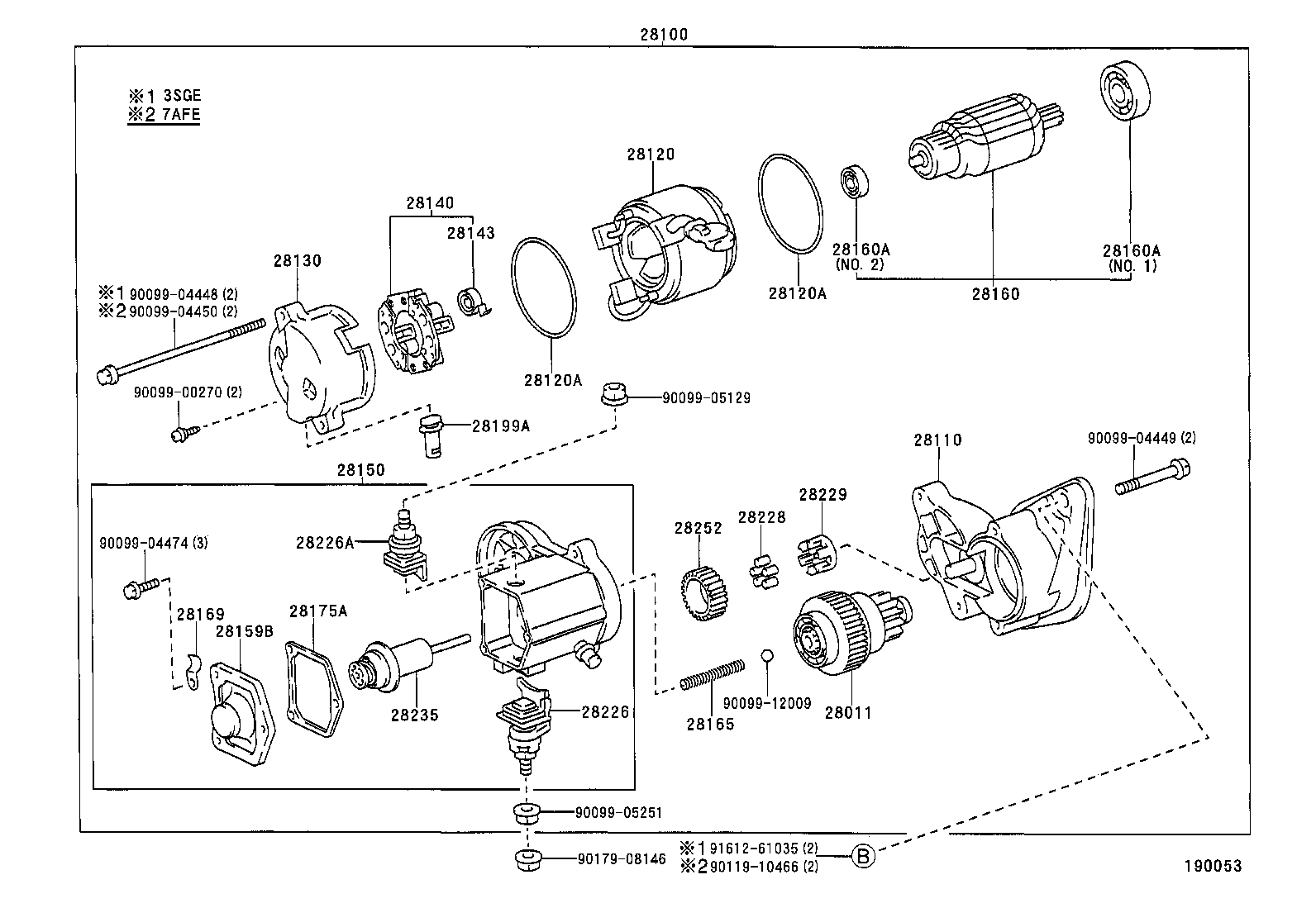 28150-74210 SWITCH ASSY, MAGNET STARTER product image