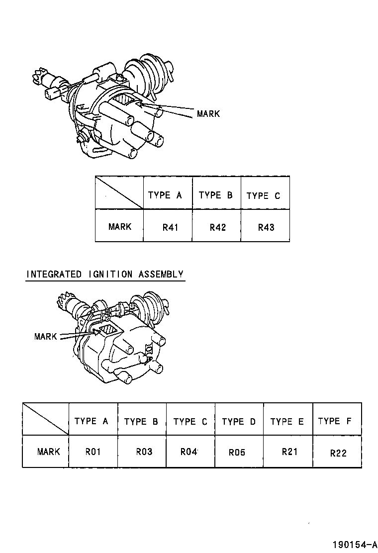 19106-11040 CAM SUB-ASSY, DISTRIBUTOR product image