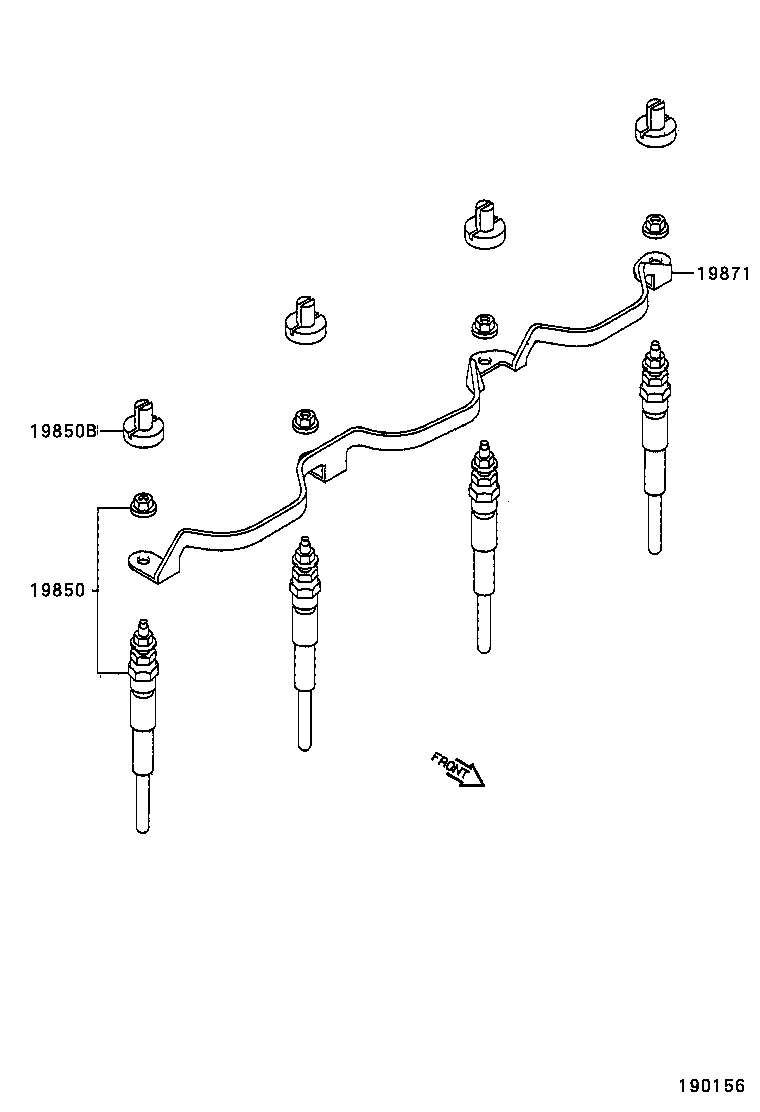 19590-16030 CORD, COIL RESISTIVE product image