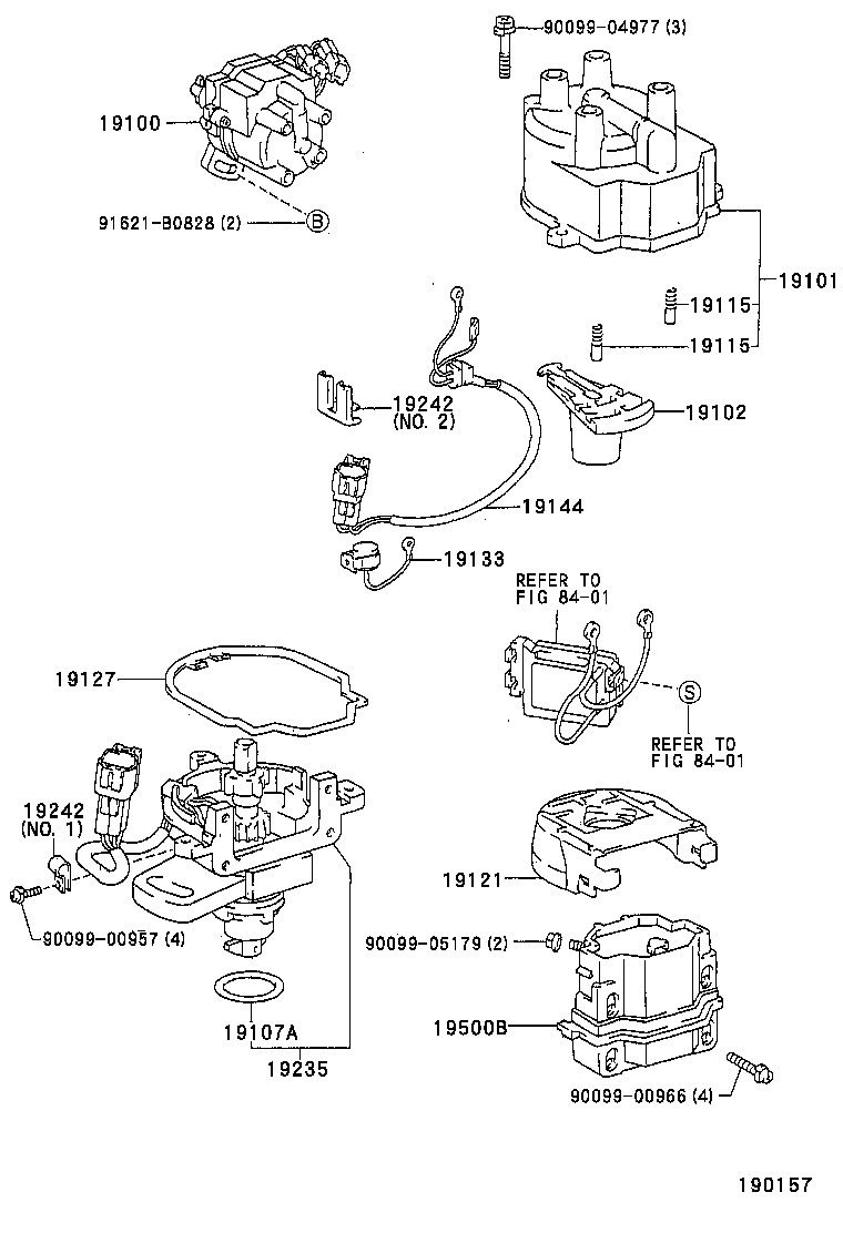 19020-11410 DISTRIBUTOR ASSY product image