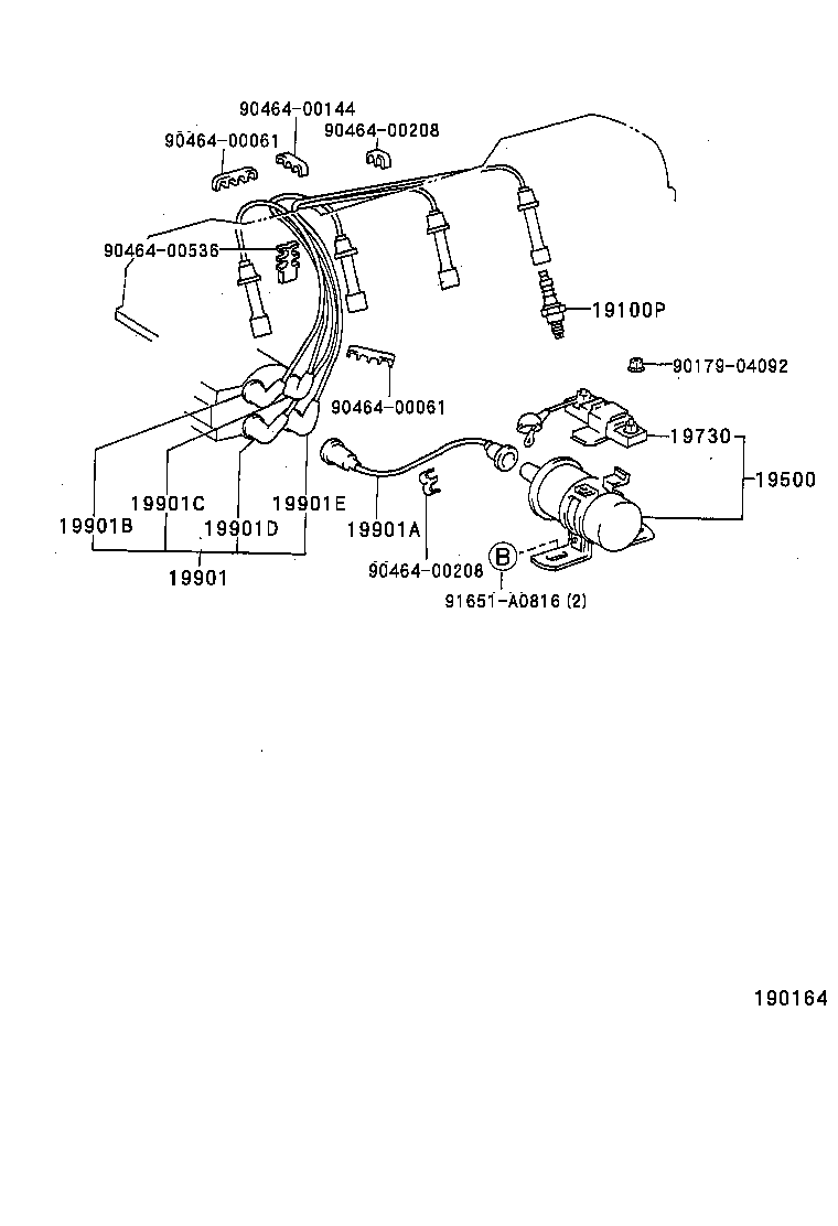 90919-04044 RESISTOR, IGNITION COIL product image