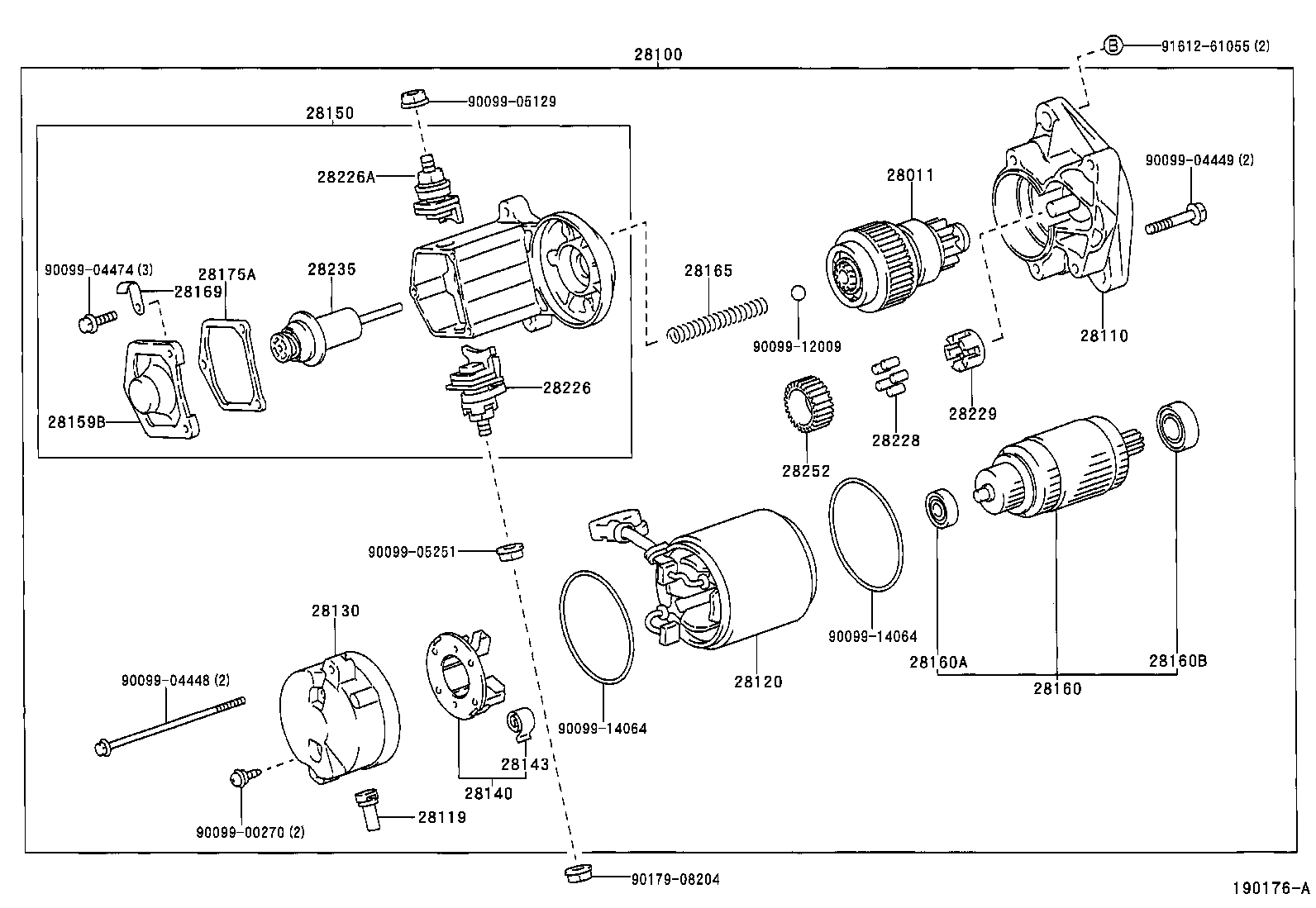 28110-13120 HOUSING ASSY, STARTER DRIVE product image