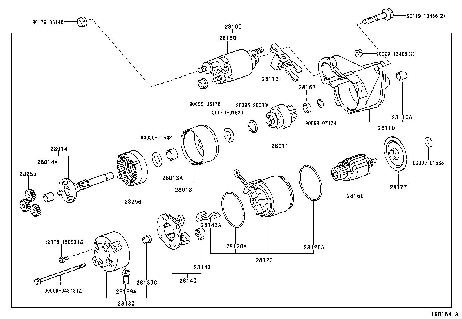 28100-02100 STARTER ASSY product image
