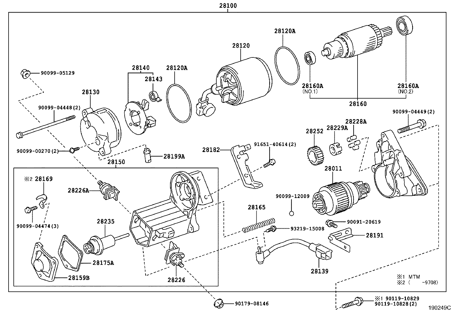 28115-26040 HOUSING ASSY, STARTER DRIVE product image