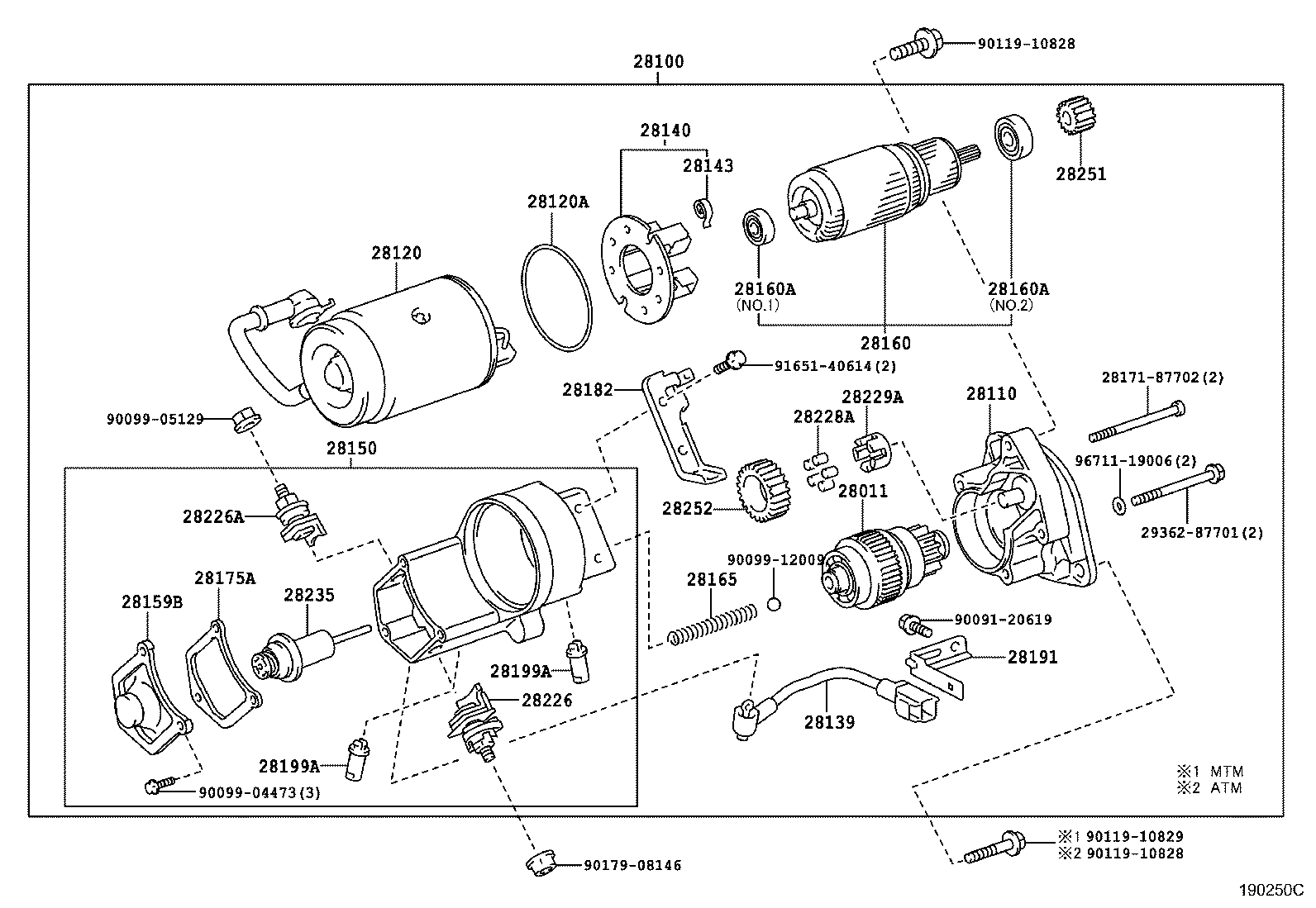 28115-26040 HOUSING ASSY, STARTER DRIVE product image