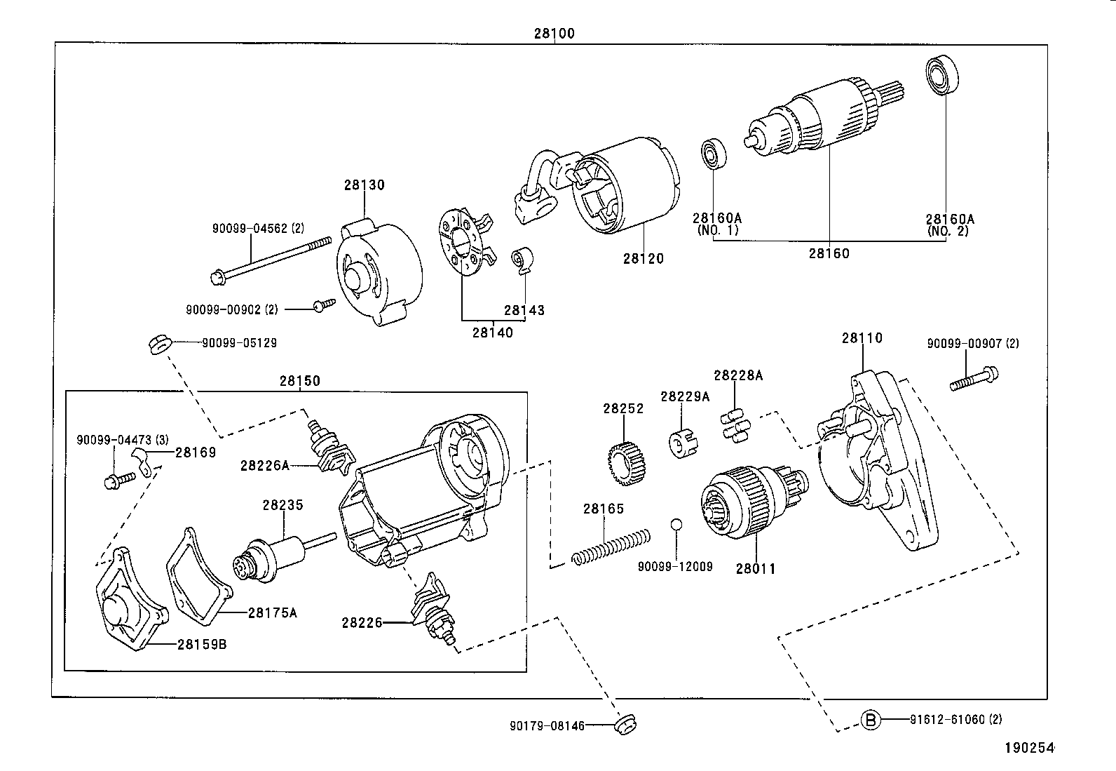 28150-16140 SWITCH ASSY, MAGNET STARTER product image