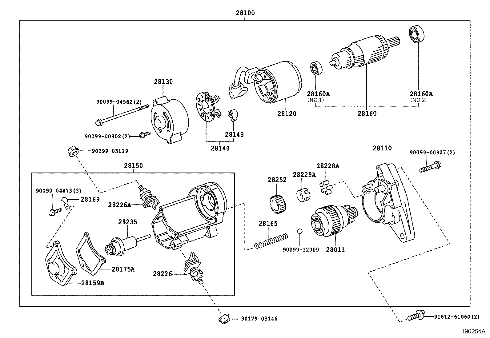 28115-26040 HOUSING ASSY, STARTER DRIVE product image