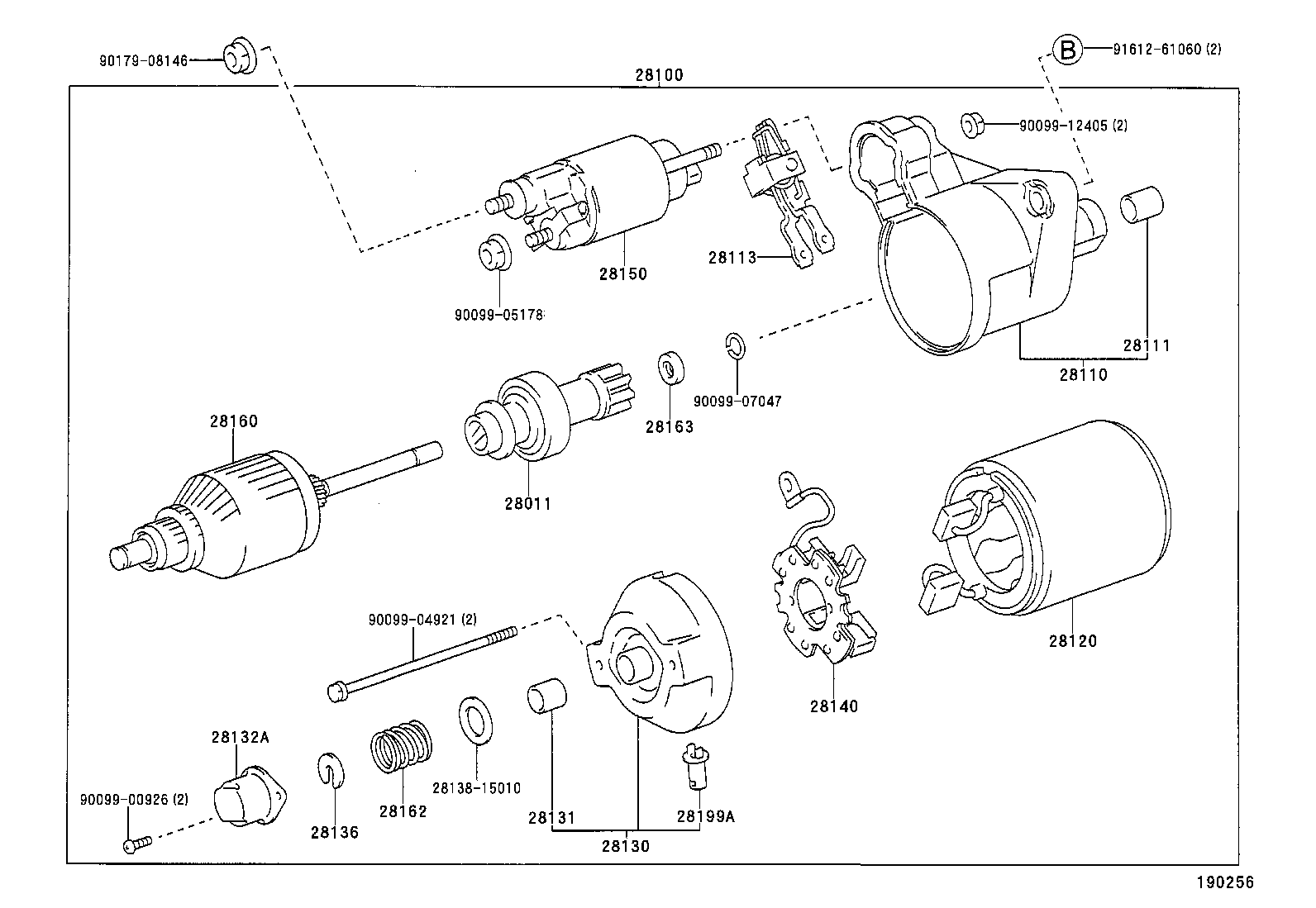 28150-16140 SWITCH ASSY, MAGNET STARTER product image