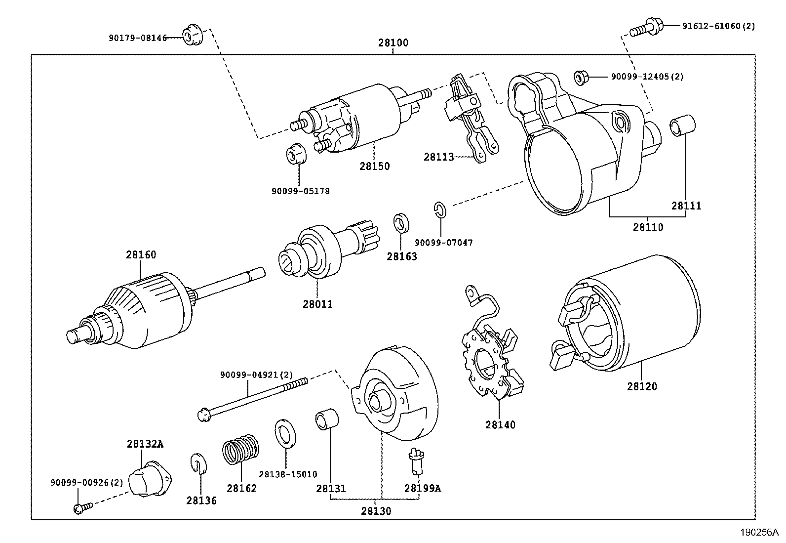 28115-26040 HOUSING ASSY, STARTER DRIVE product image