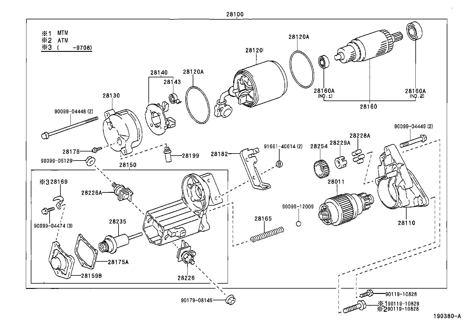 28100-02080 STARTER ASSY product image