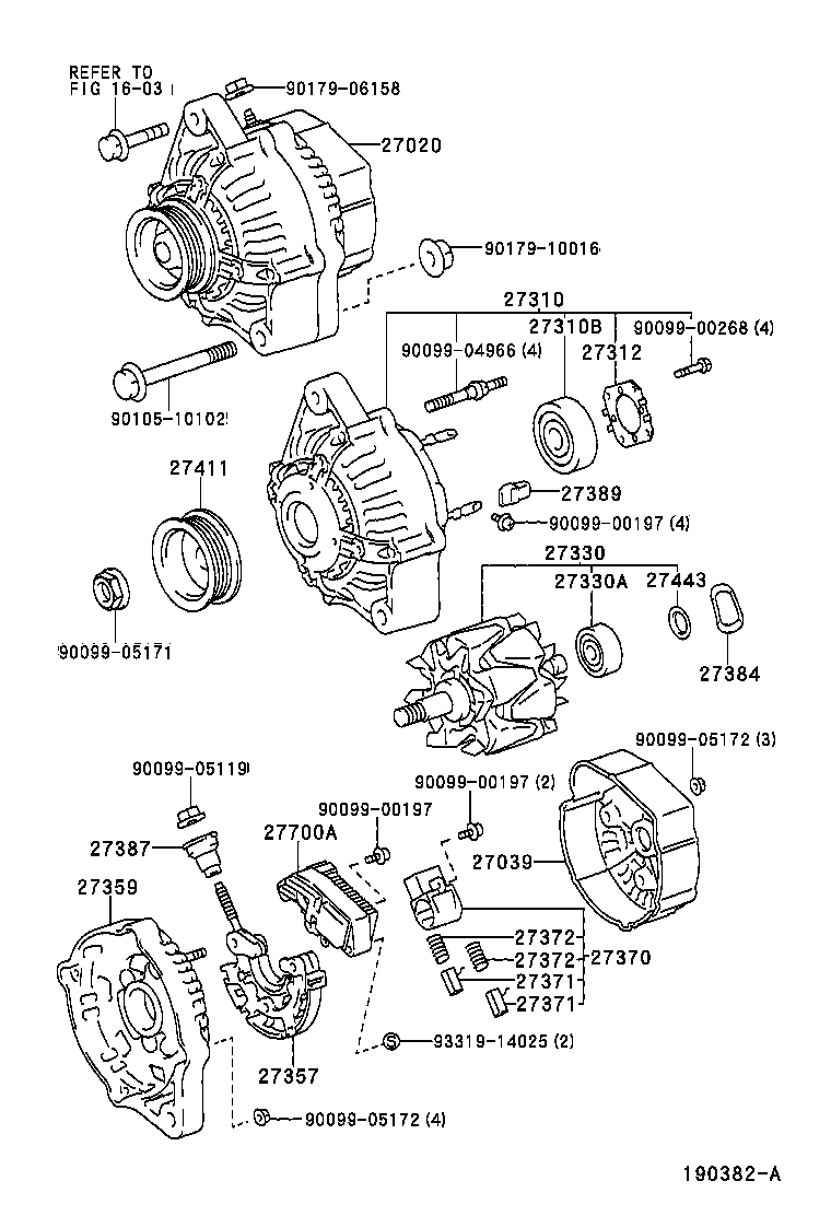 27039-02100 COVER, ALTERNATOR REAR END product image