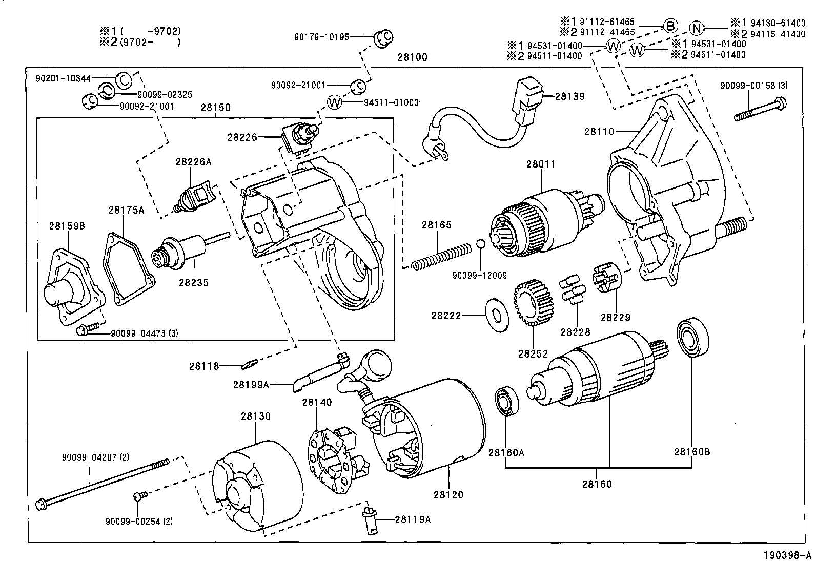 28100-56330 STARTER ASSY product image