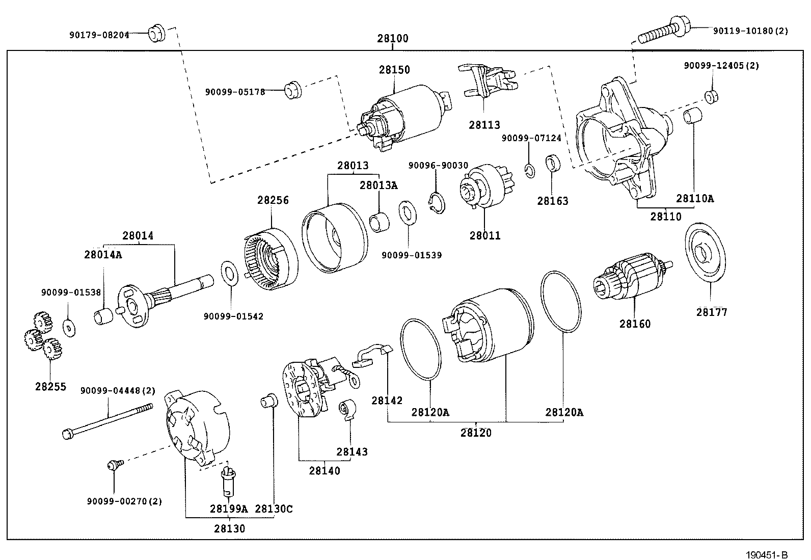 28199-50050 PROTECTOR, DUST STARTER product image