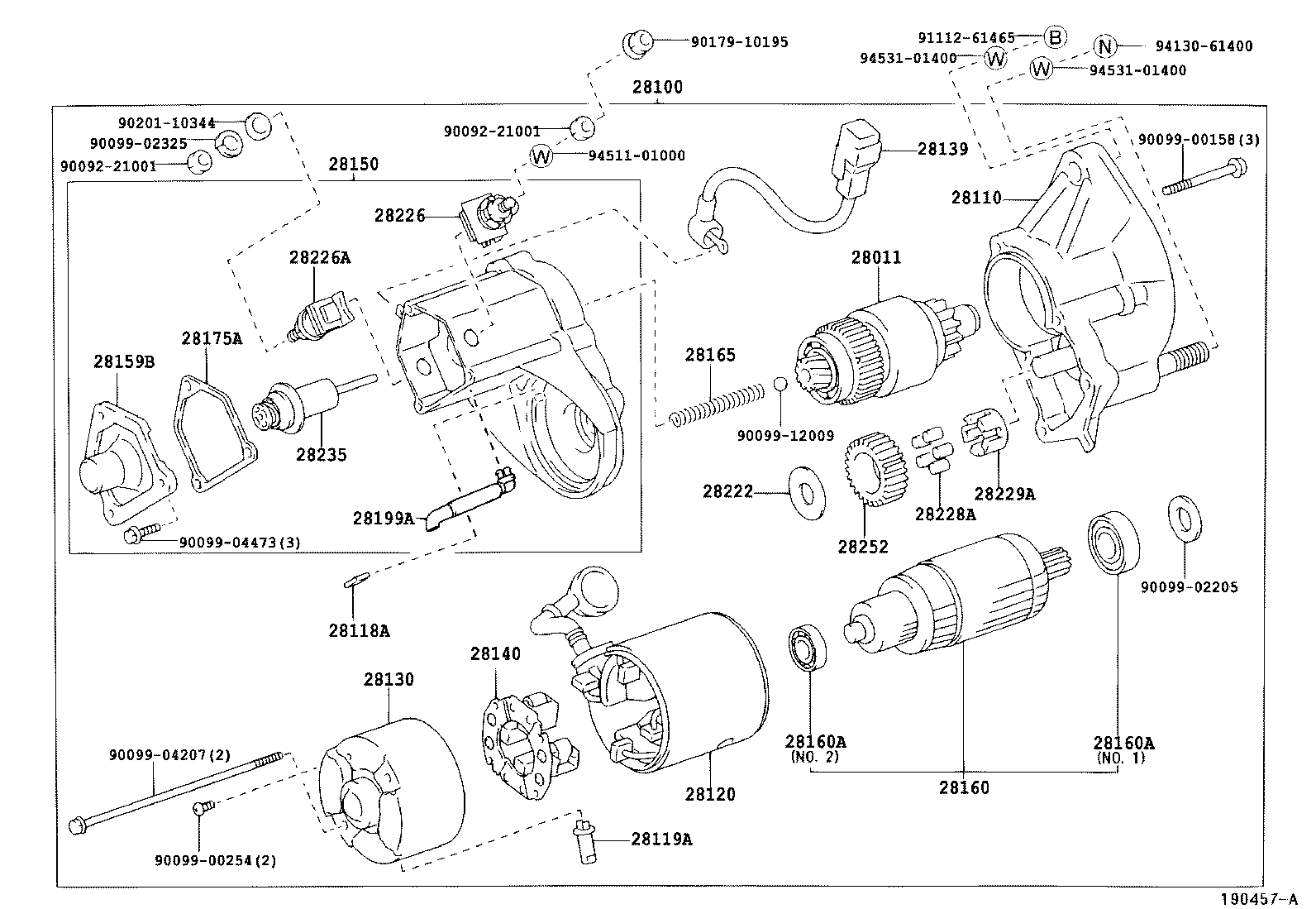 28150-56310 SWITCH ASSY, MAGNET STARTER product image