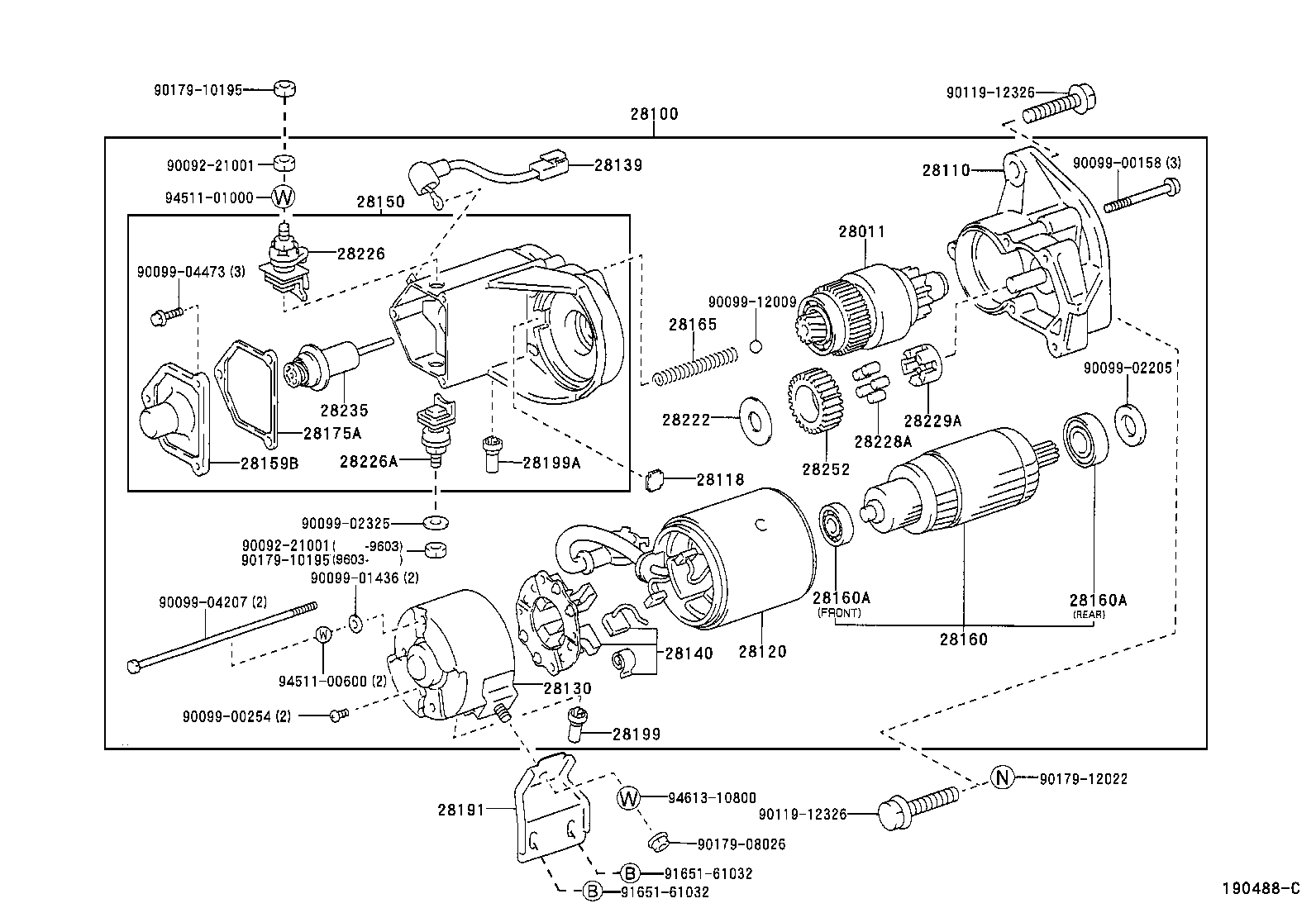 28100-67070 STARTER ASSY product image