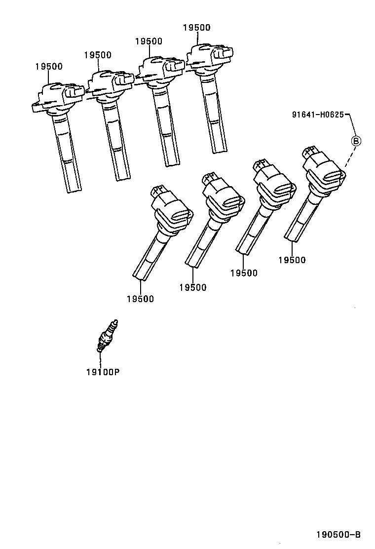 19810-17030 HEATER ASSY, INTAKE product image