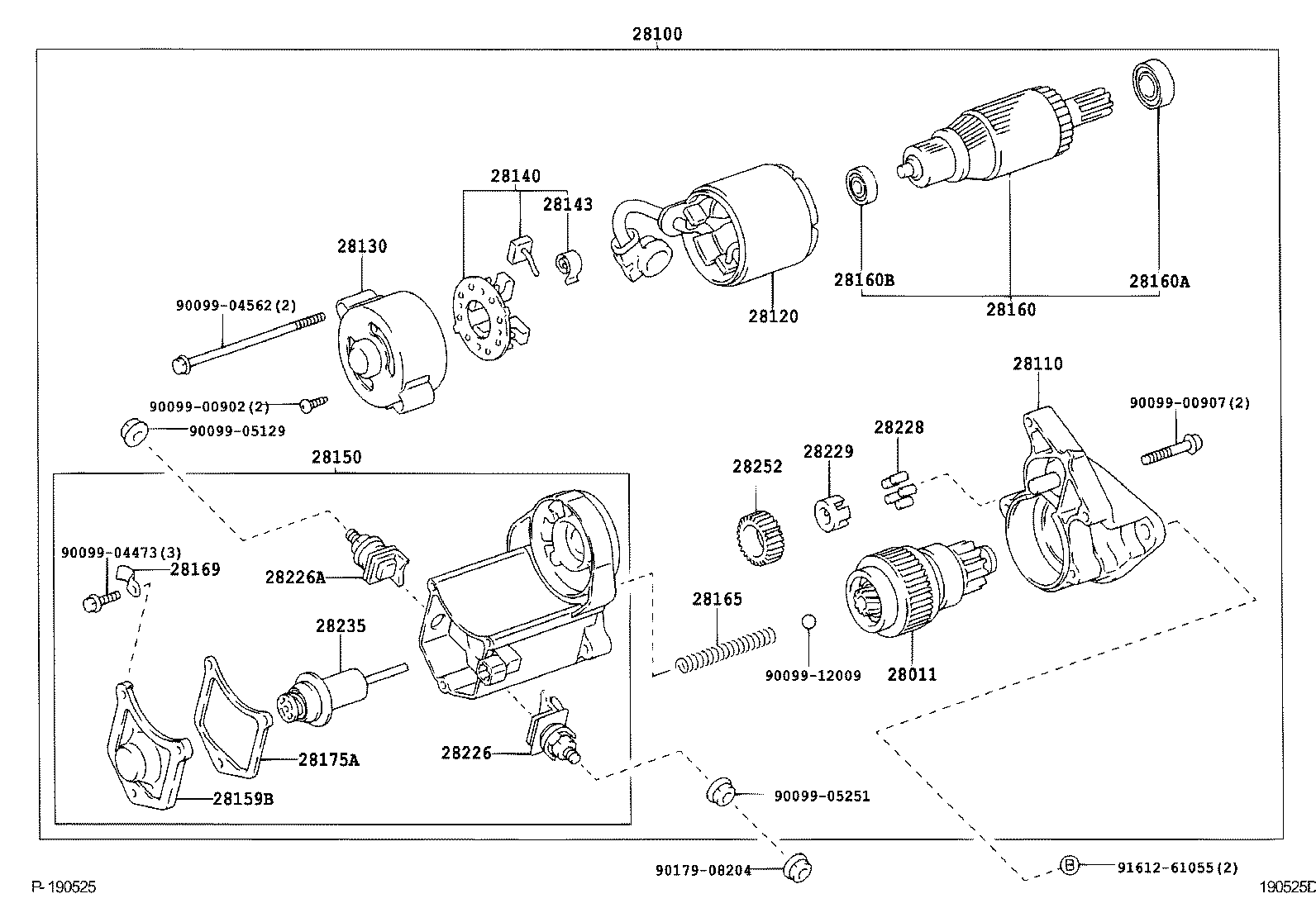 28100-30050 STARTER ASSY product image