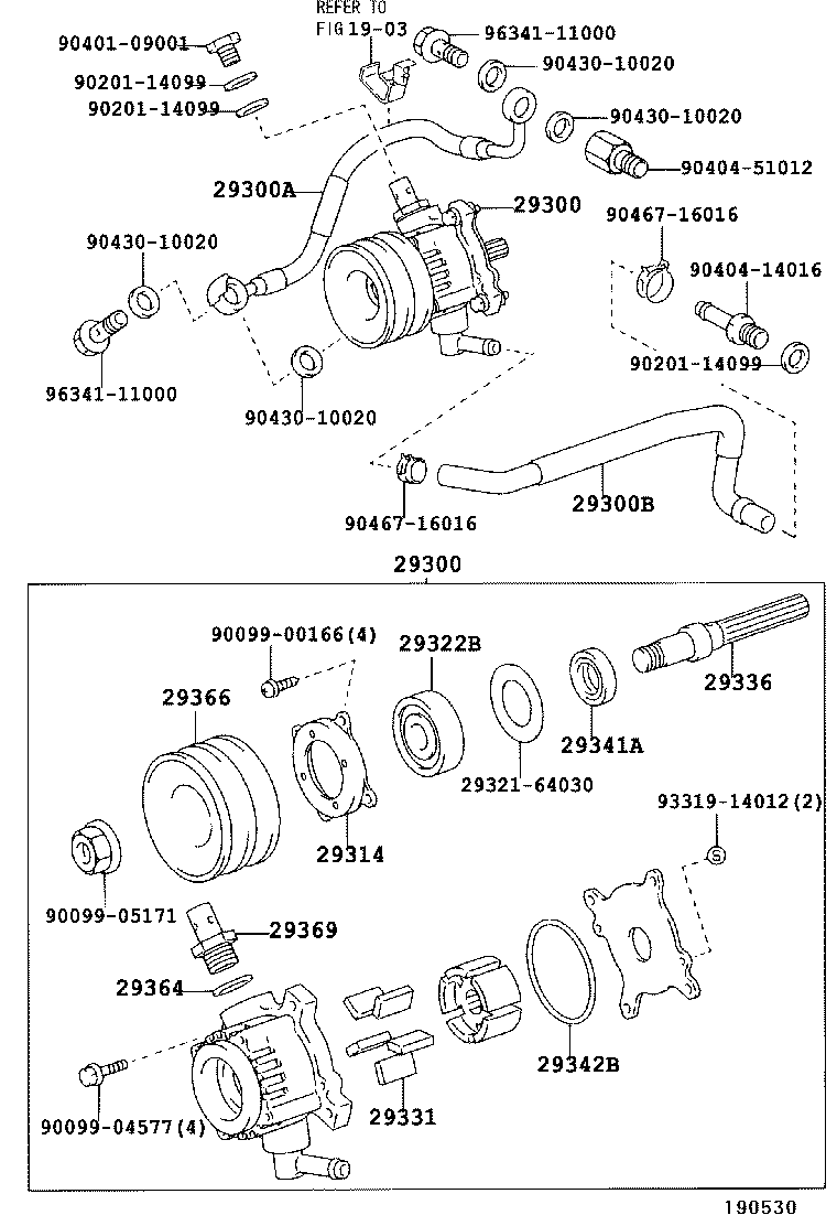 29331-54130 BLADE, VACUUM PUMP, A product image