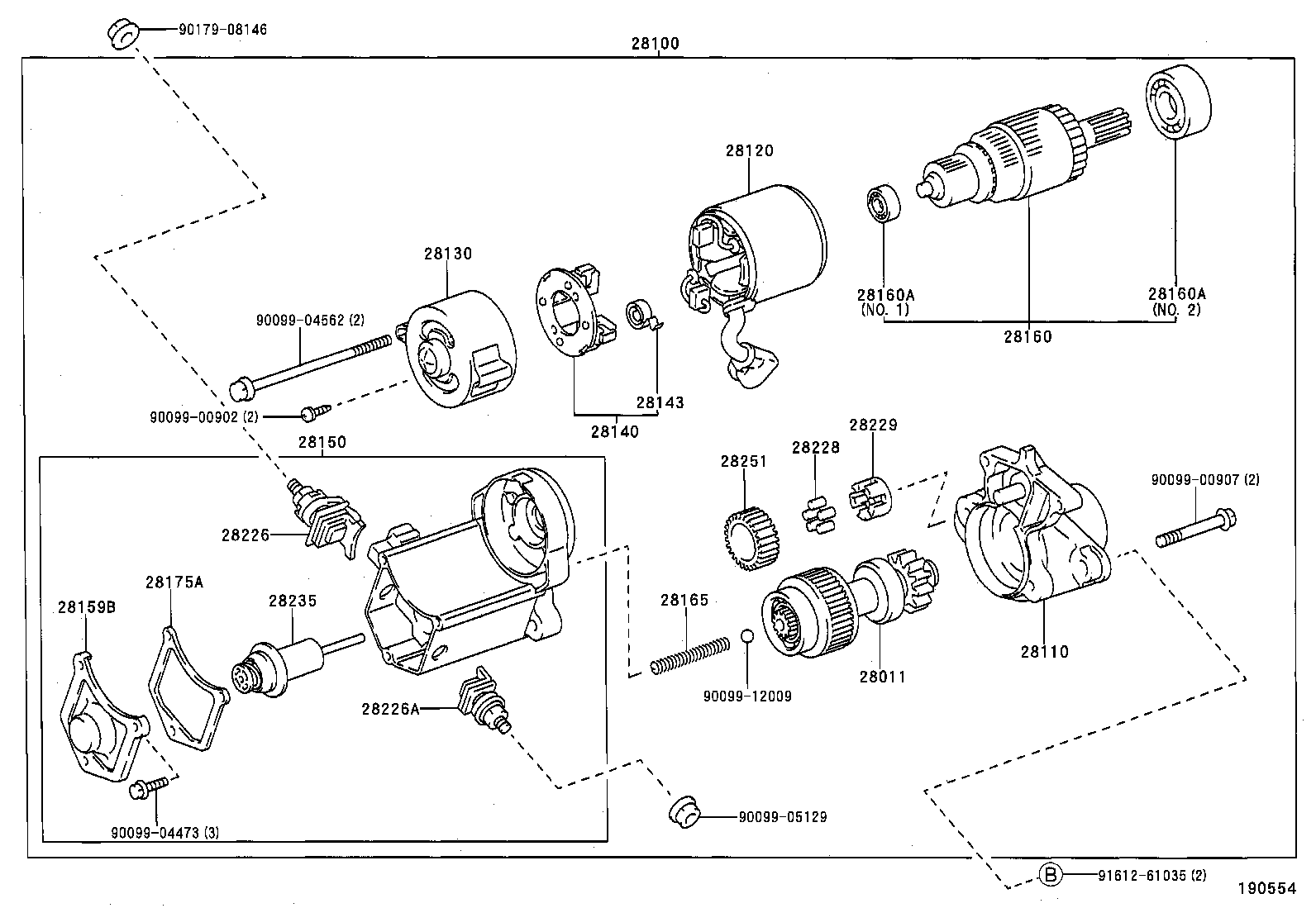 28150-28010 SWITCH ASSY, MAGNET STARTER product image