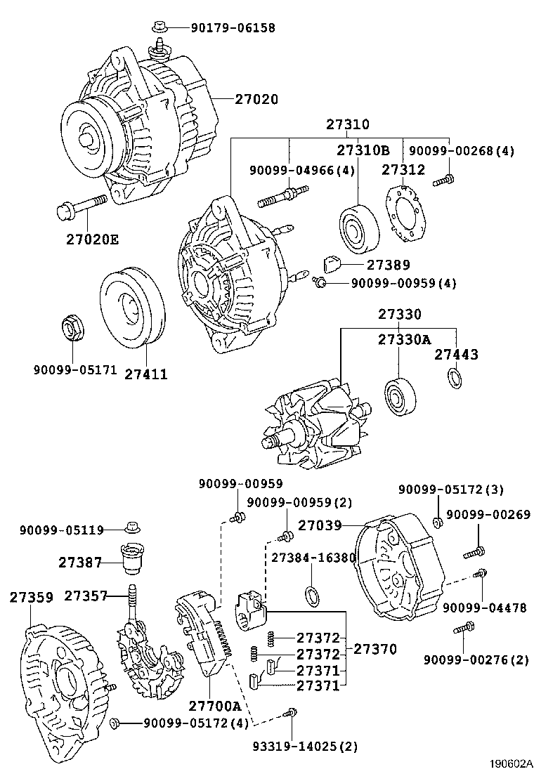 S2936-71090 SEAL, ALTERNATOR PLATE product image