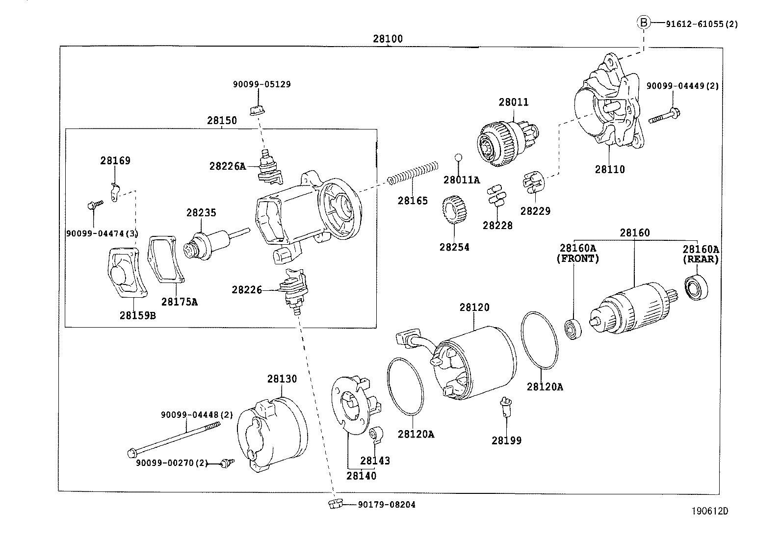 28150-56290 SWITCH ASSY, MAGNET STARTER product image