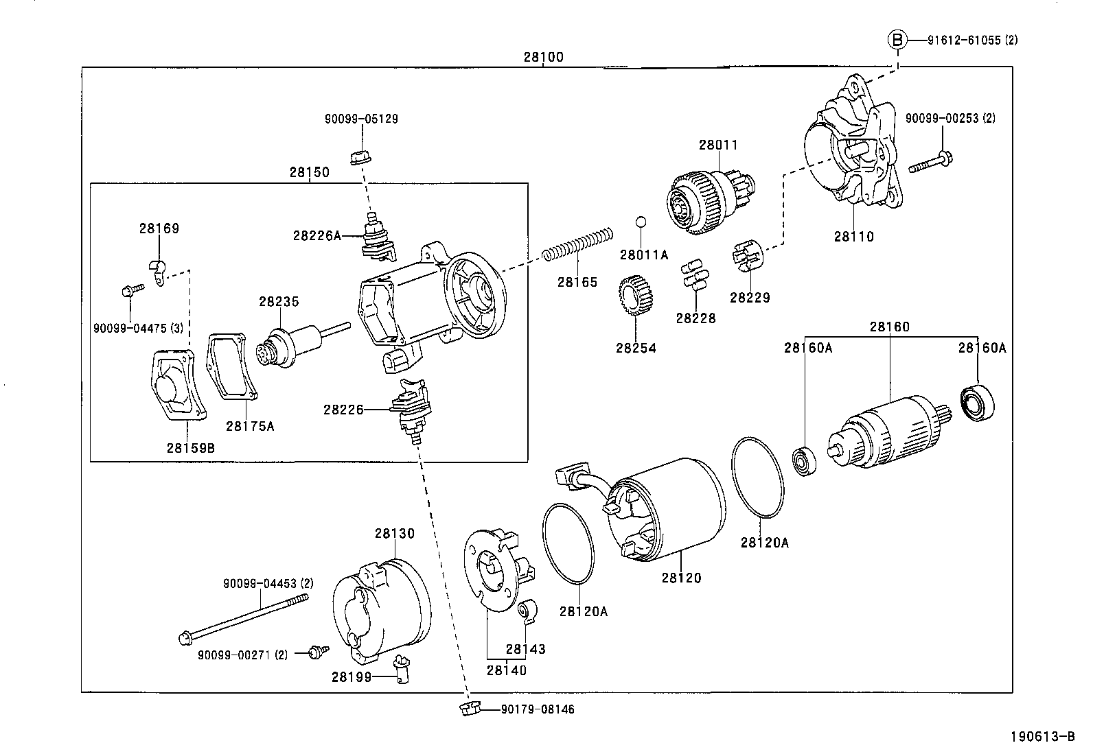 28150-56290 SWITCH ASSY, MAGNET STARTER product image