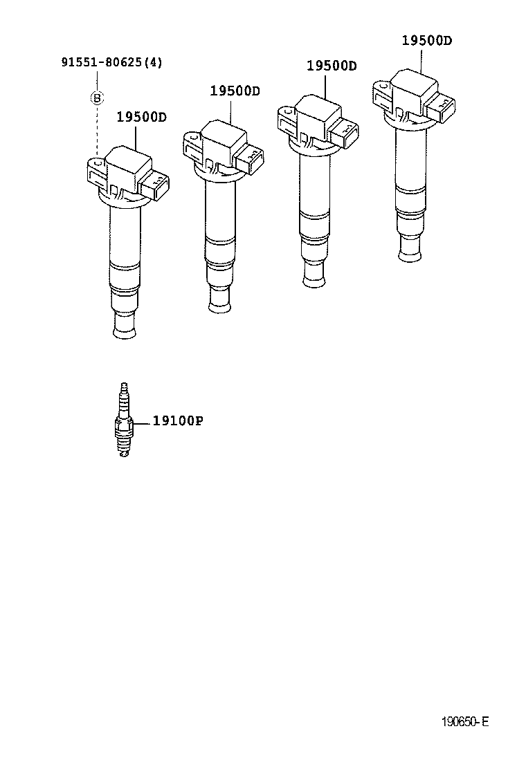 19871-33010 CONNECTOR, GLOW PLUG NO.1 product image