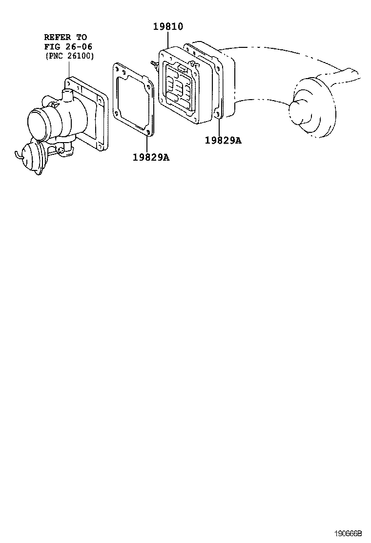 19968-66010 BRACKET, IGNITION COIL product image
