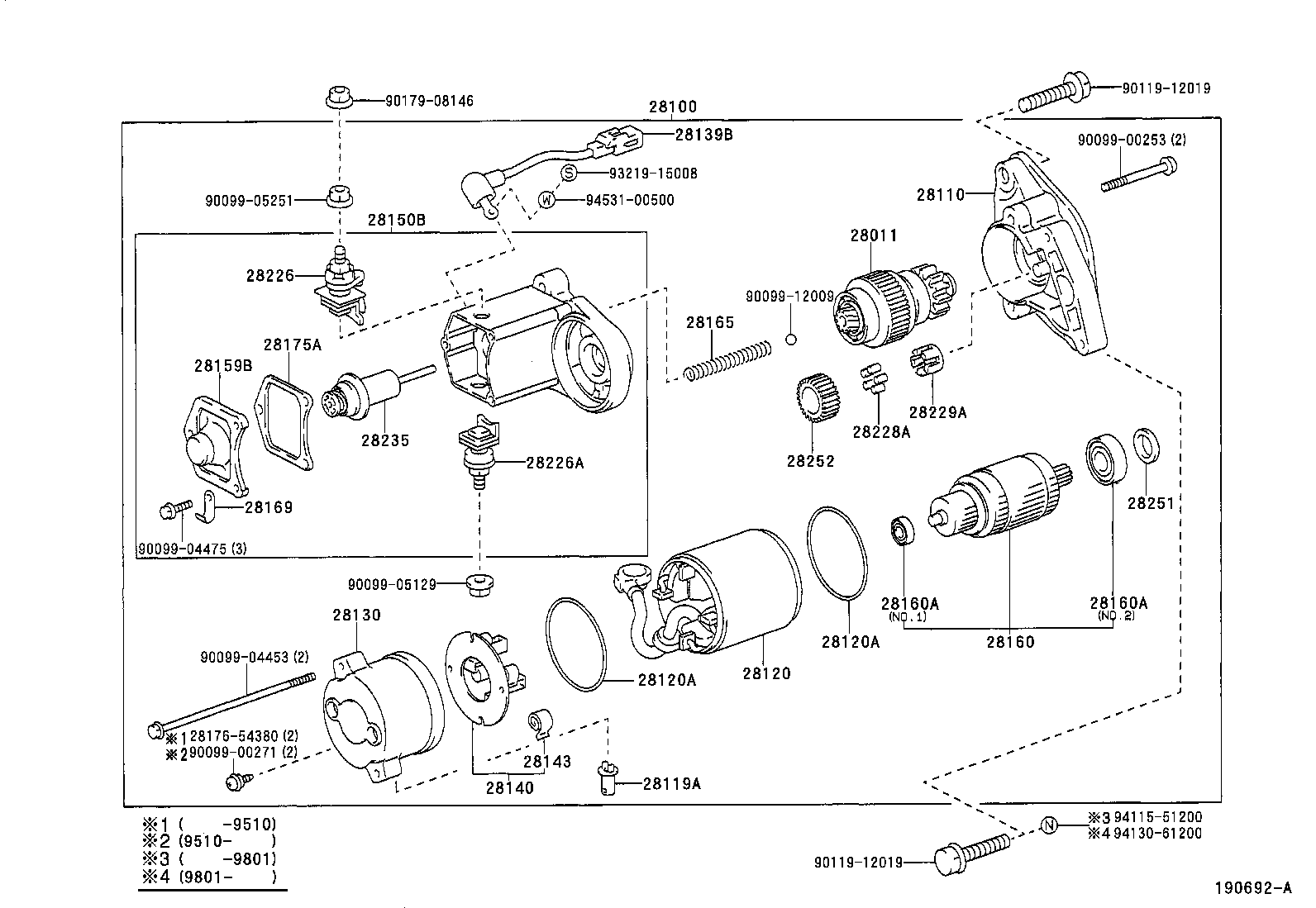 28150-54340 SWITCH ASSY, MAGNETIC product image