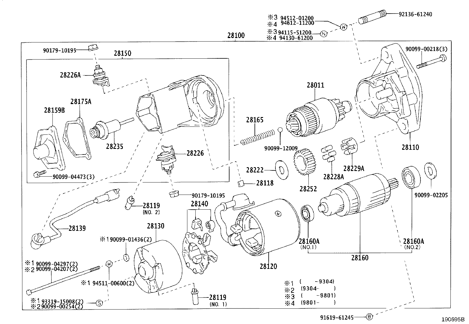 28150-17010 SWITCH ASSY, MAGNET STARTER product image