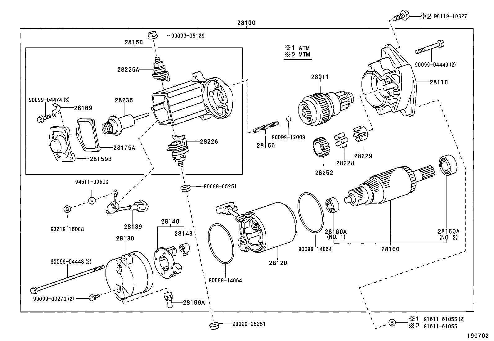 28100-64200 STARTER ASSY product image