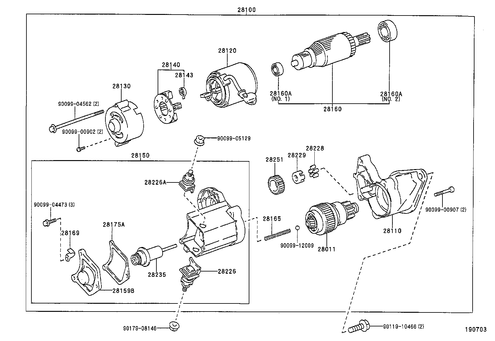 28100-64200 STARTER ASSY product image